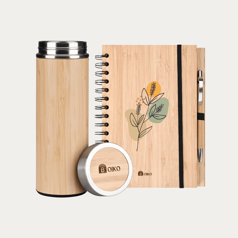 Sustaina Pair Gift Box a Thoughtful Duo for Hydration and Creativity - OIKO